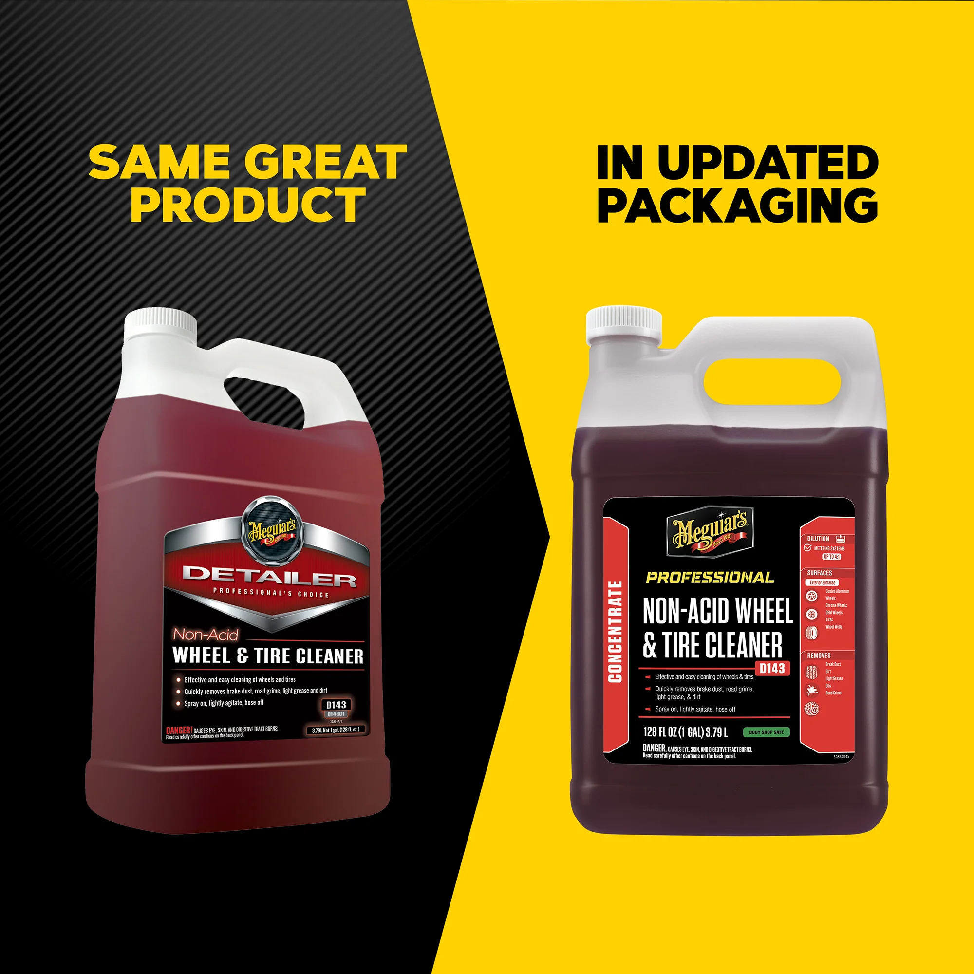 Meguiar's Non Acid Wheel & Tire Cleaner, D14301 - 1 gal. - Image 3