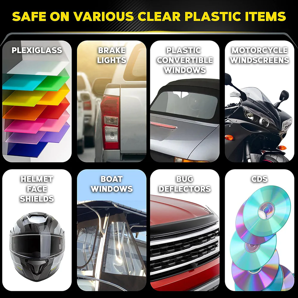 Meguiar's PlastX Clear Plastic Cleaner & Polish, G12310 - 10 oz. - Image 7