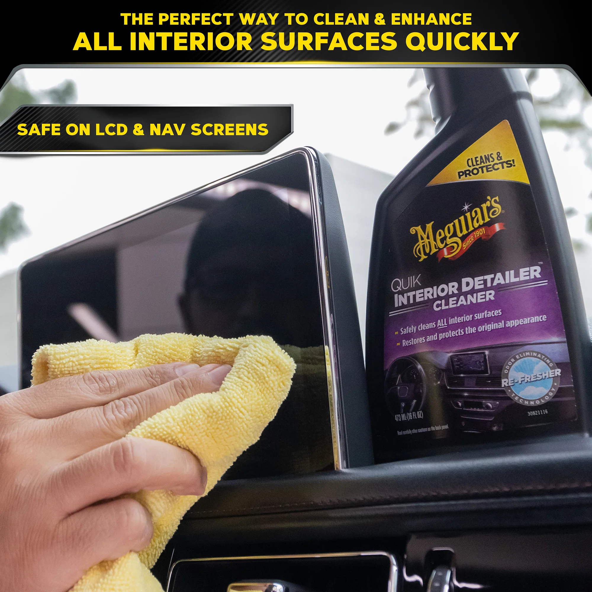Meguiar's Quik Detailer Interior, G13616 - 16 oz. - Image 4