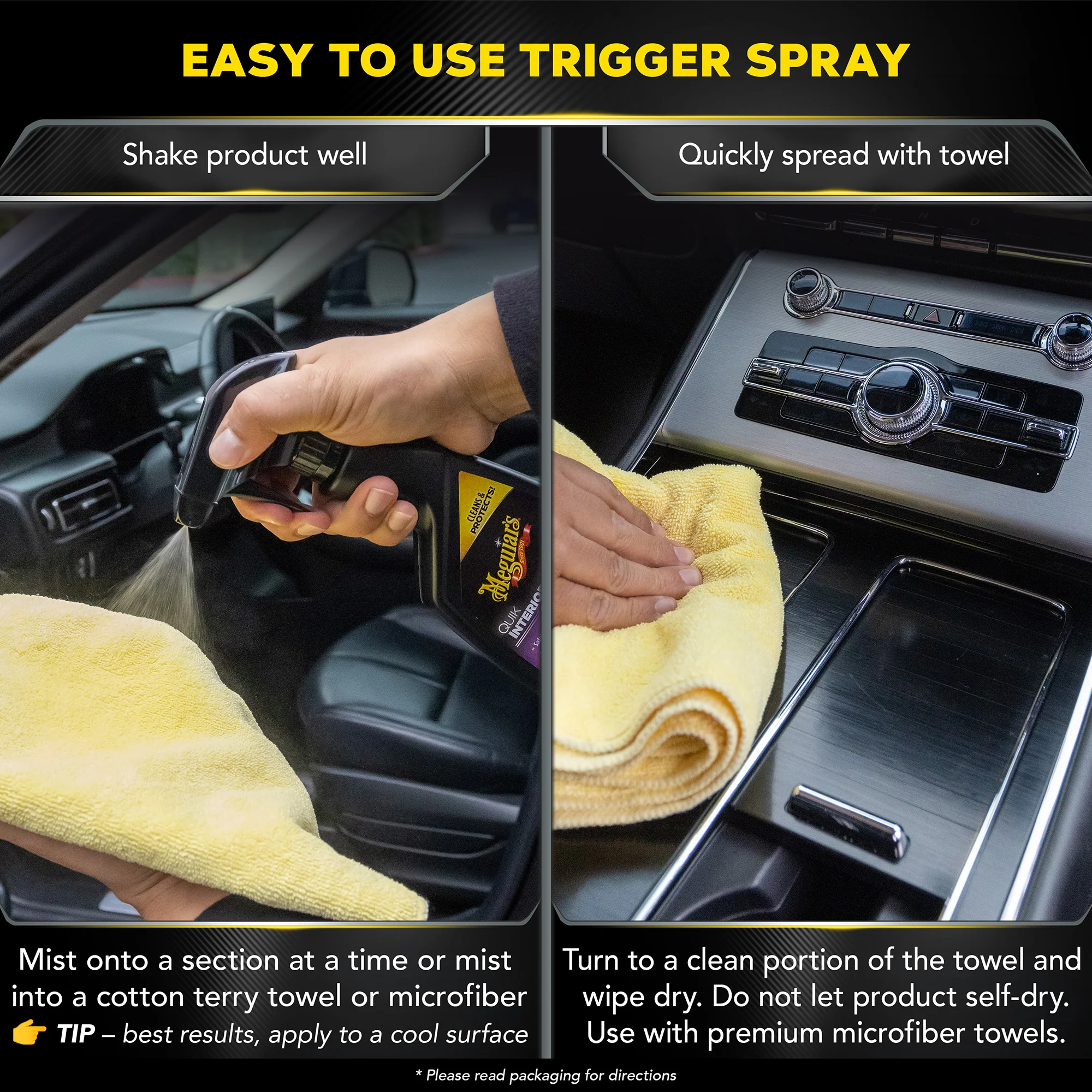 Meguiar's Quik Detailer Interior, G13616 - 16 oz. - Image 6