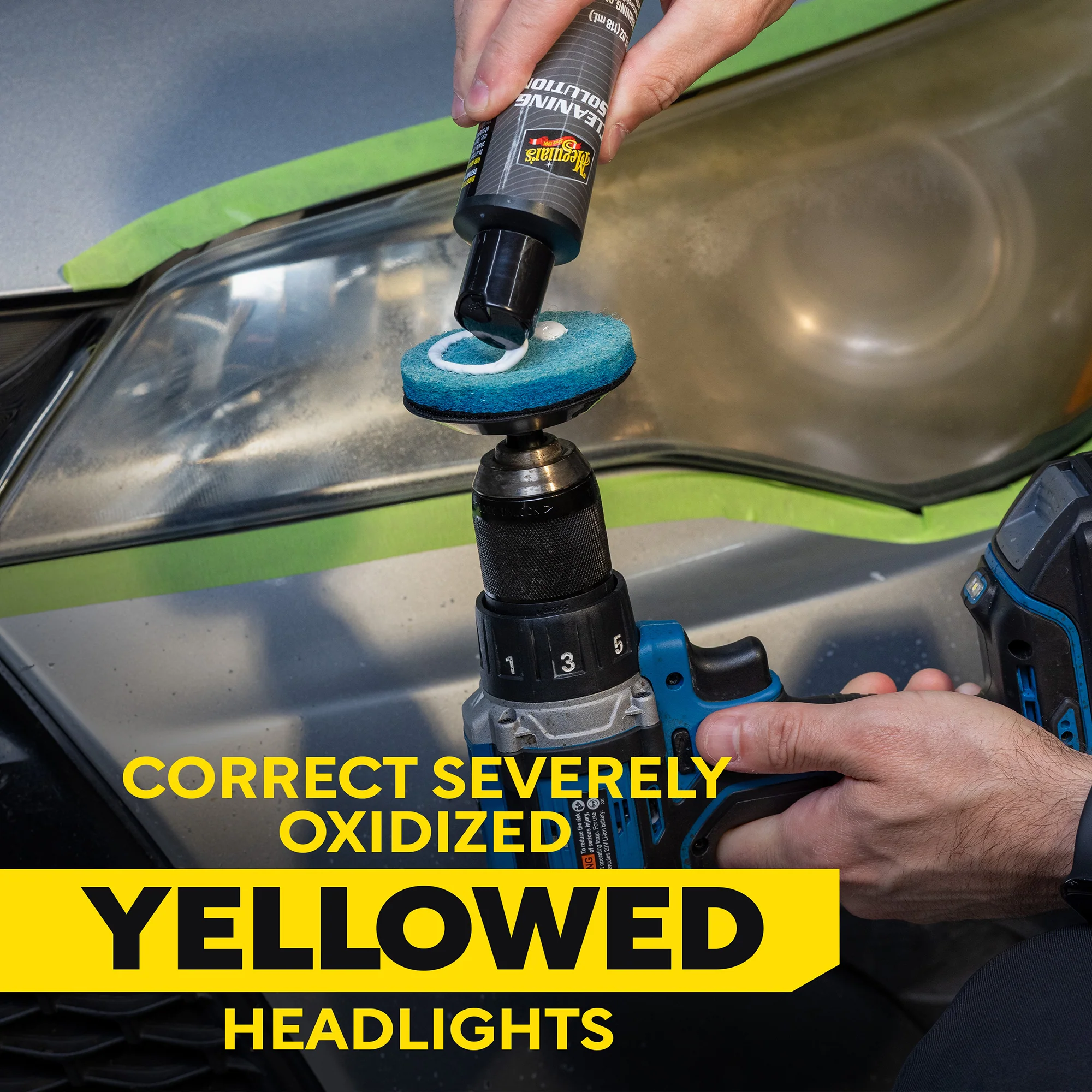 Meguiar's Quik Solutions Heavy Duty Headlight Kit - Image 8