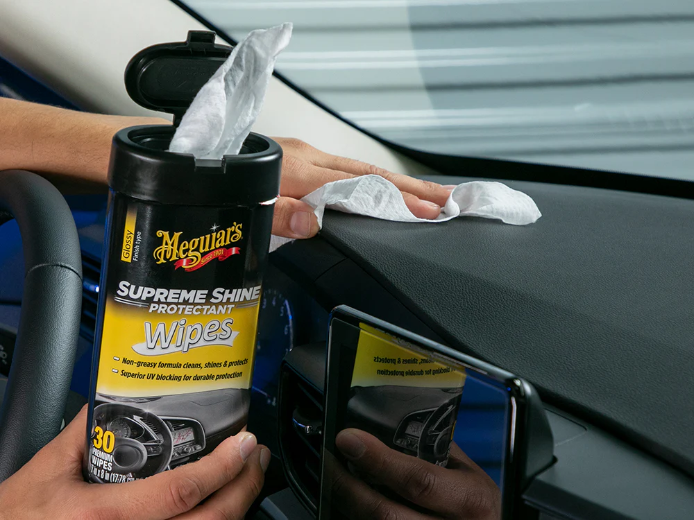 Meguiar's Supreme Shine Protectant Wipes, G4000 - 25 Wipes - Image 3