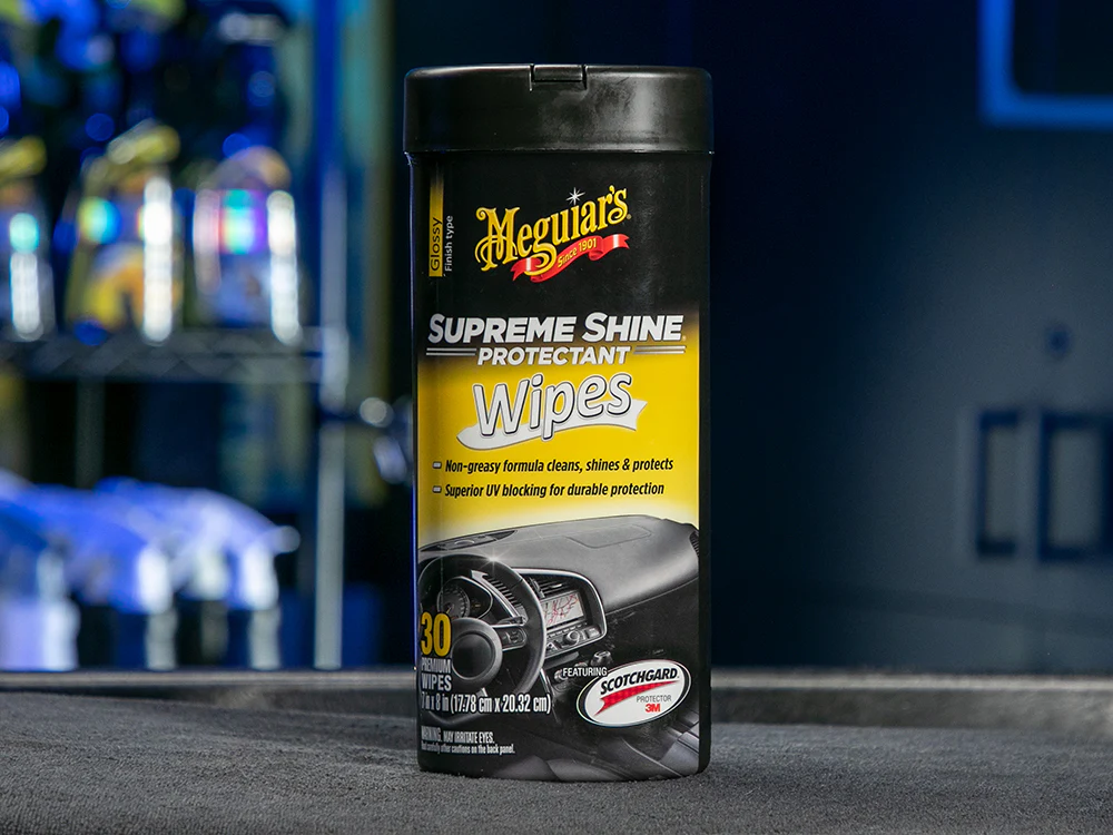 Meguiar's Supreme Shine Protectant Wipes, G4000 - 25 Wipes - Image 5