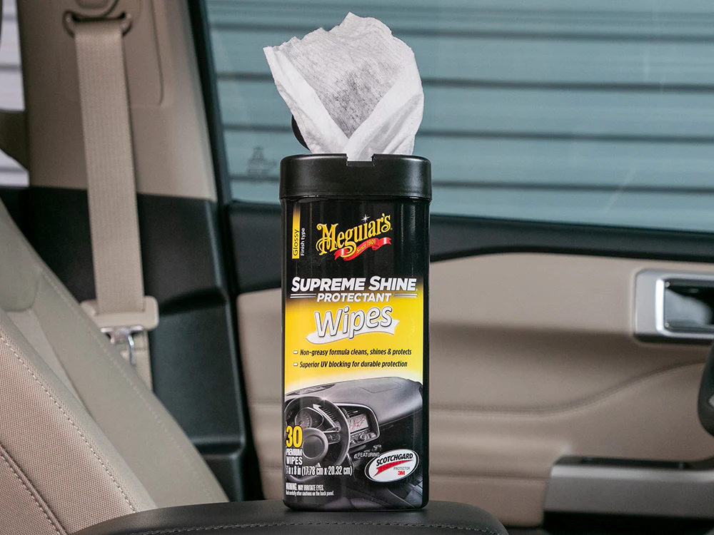 Meguiar's Supreme Shine Protectant Wipes, G4000 - 25 Wipes - Image 6