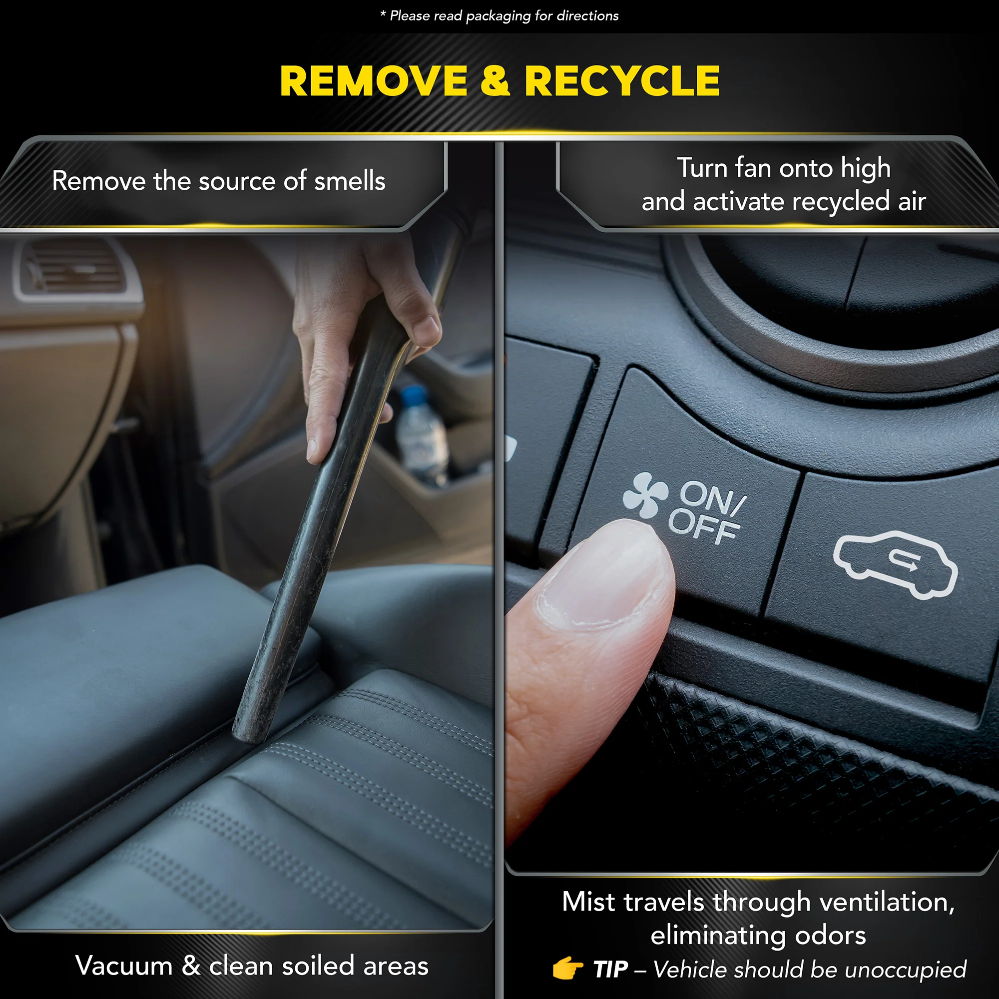 Meguiar's Whole Car Air Refresher Odor Eliminator, G181302 - Black Chrome Scent - Image 5