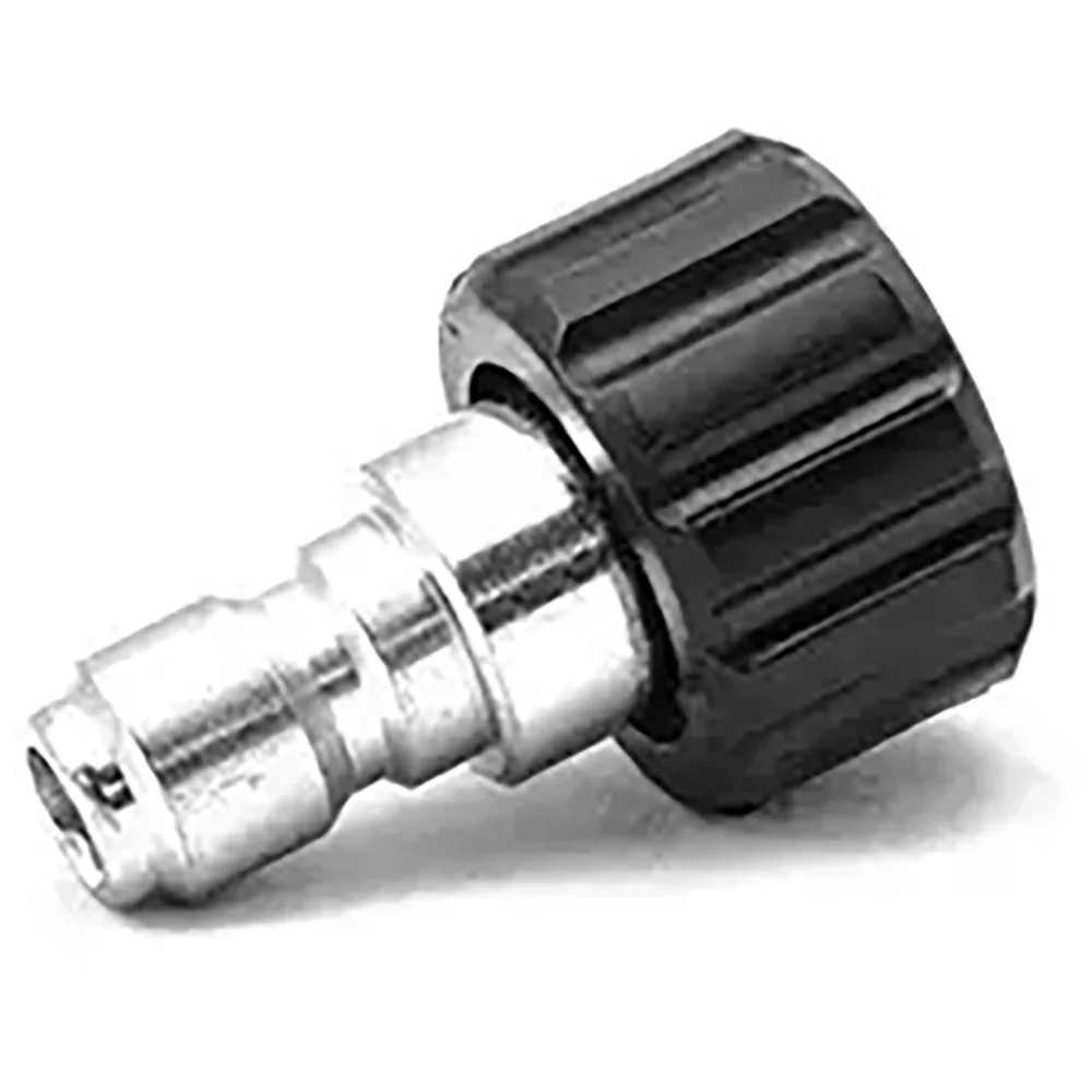 MTM Hydro M22 14mm Twist Seal Coupler X 3/8" Stainless Steel QC Plug - Image 4
