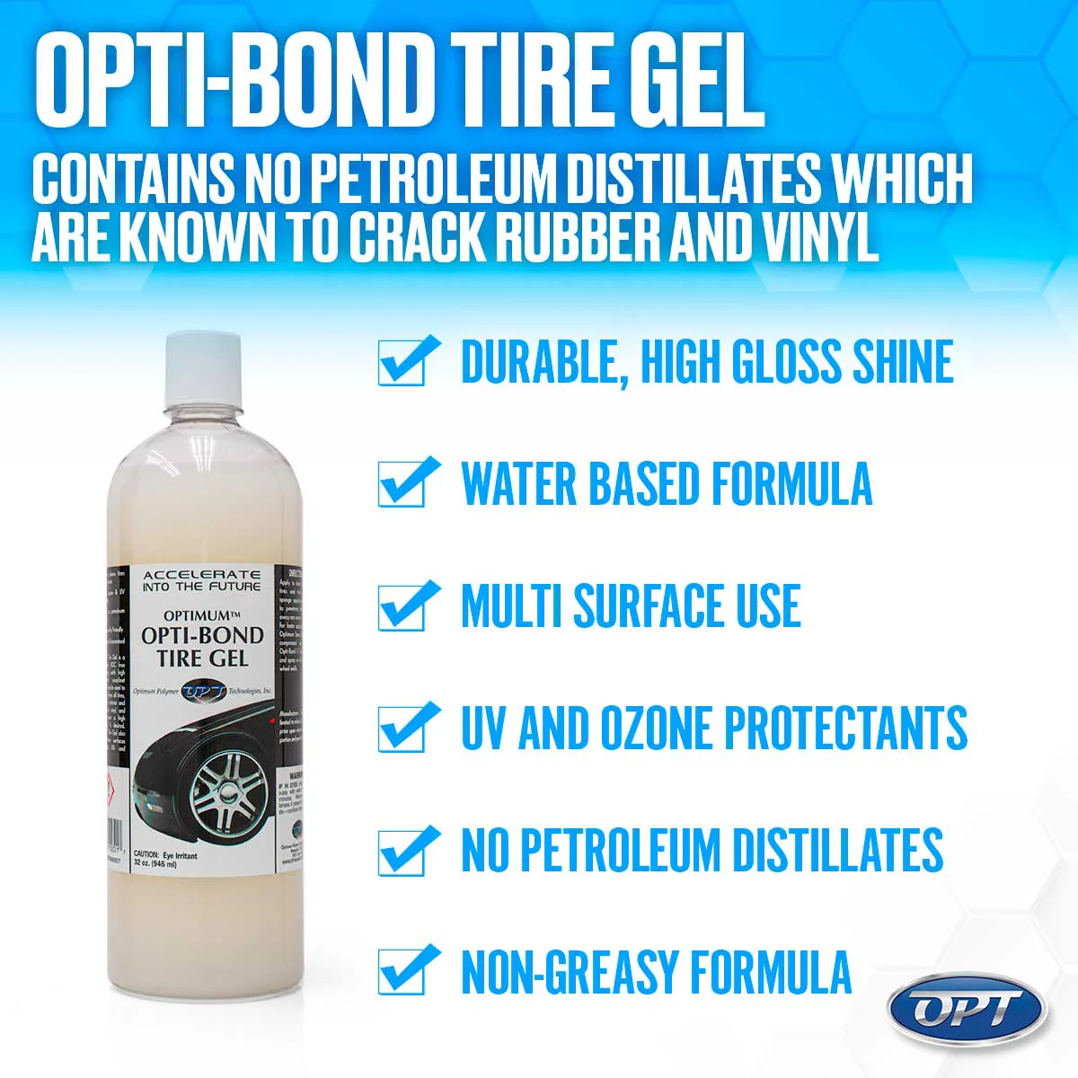 Optimum Opti-Bond Tire Gel - 1 gal. - Image 4