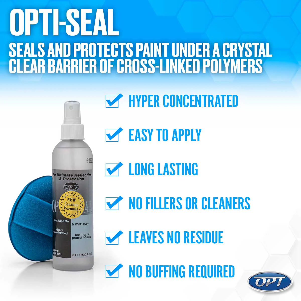Optimum Opti-Seal with Foam Applicator - 8 oz. - Image 4