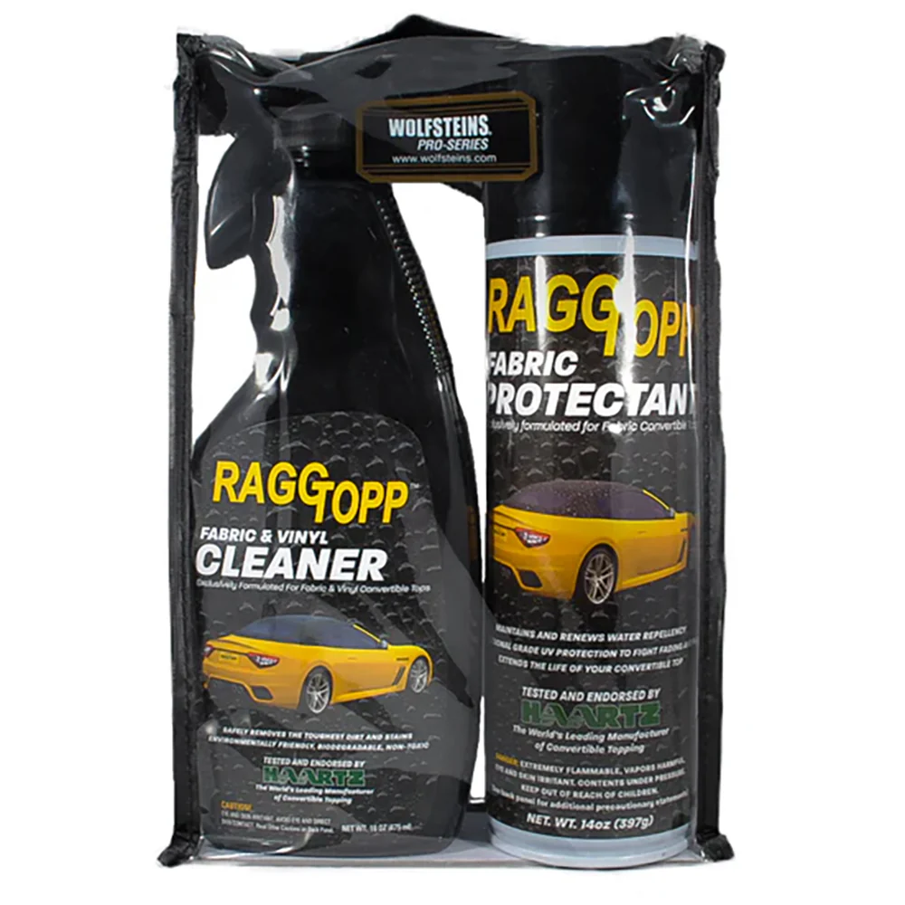 RaggTopp Convertible Top Fabric Cleaner & Protectant Kit - Image 3