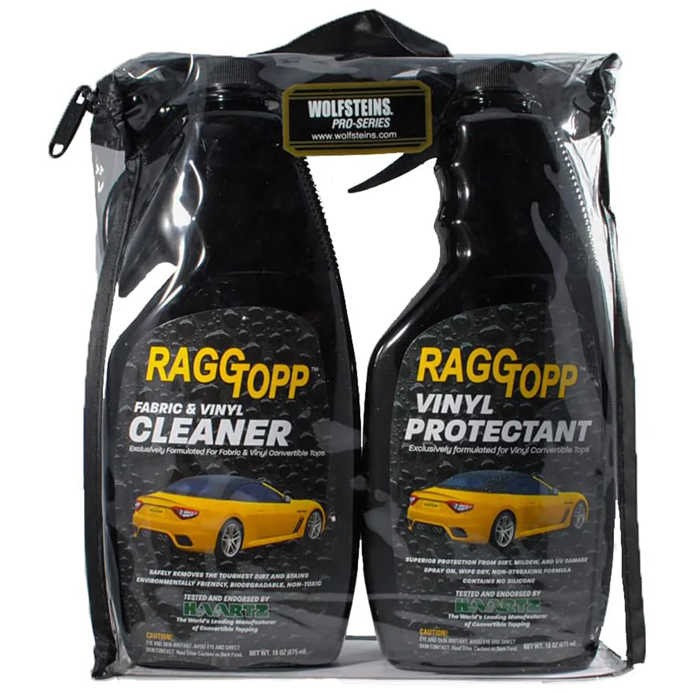 RaggTopp Convertible Top Vinyl Cleaner & Protectant Kit - Image 3