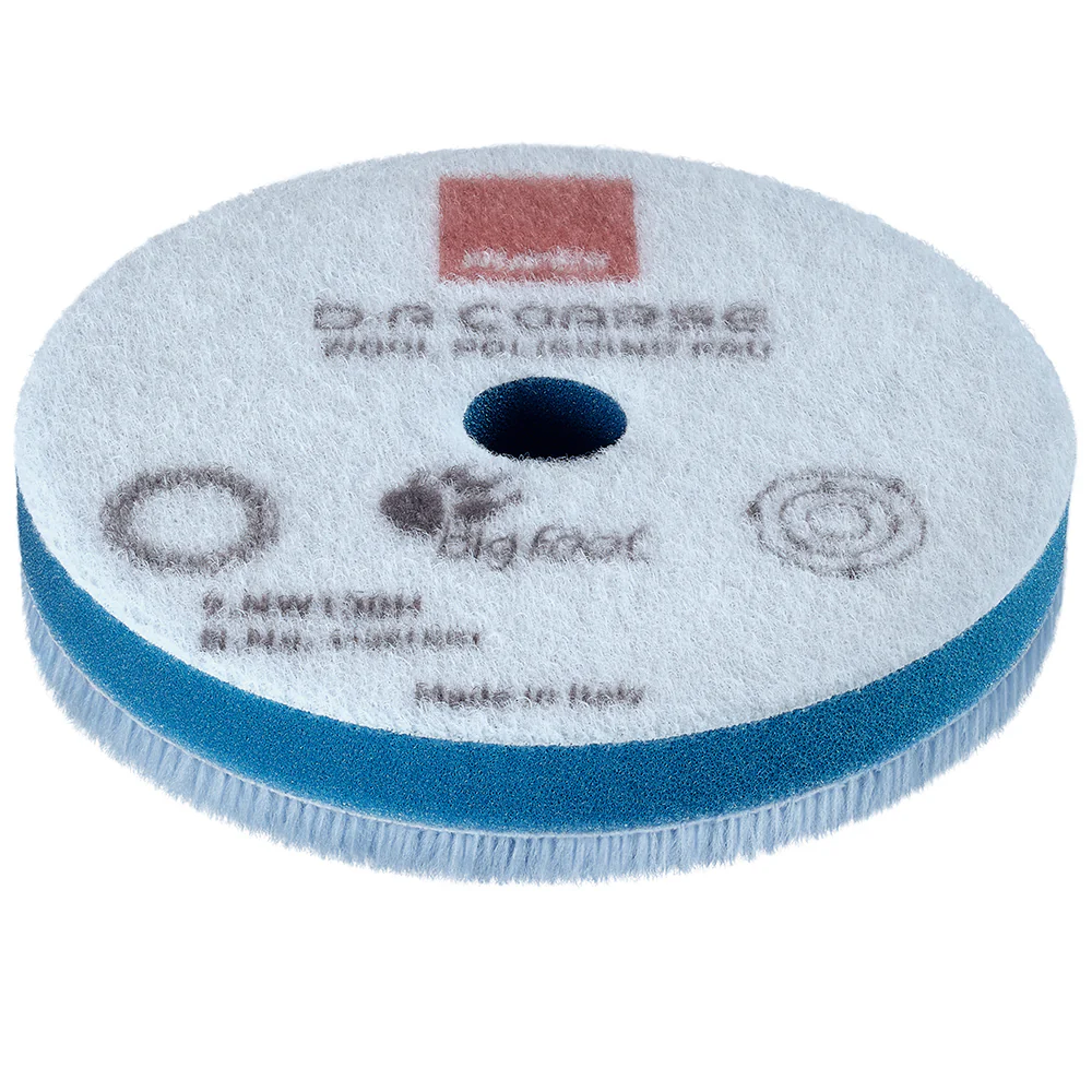 RUPES D-A Coarse Wool Polishing Pad, 9.NW130H - 5", Blue - Image 3