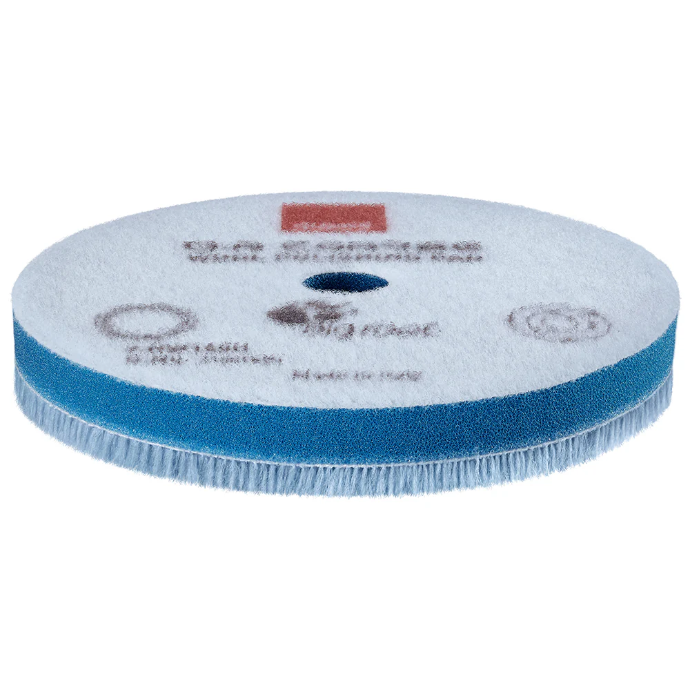 RUPES D-A Coarse Wool Polishing Pad, 9.NW160H - 6", Blue - Image 3