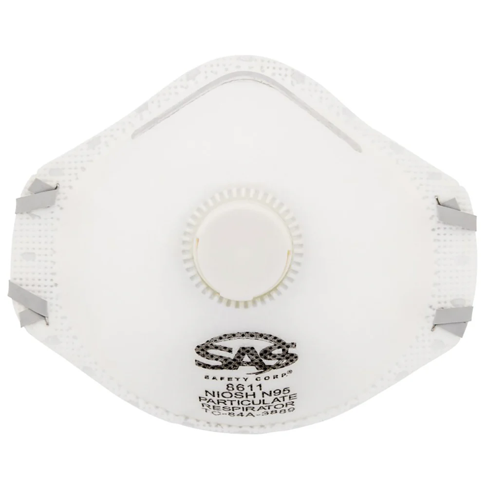 SAS Safety N95 Valved Particulate Respirator - Image 2