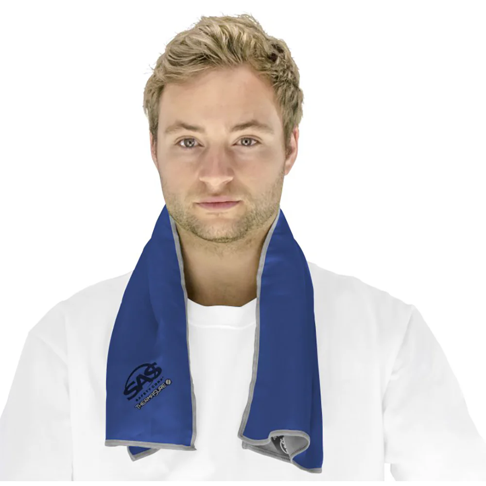 SAS ThermaSure Microfiber Cooling Towel - Blue - Image 2