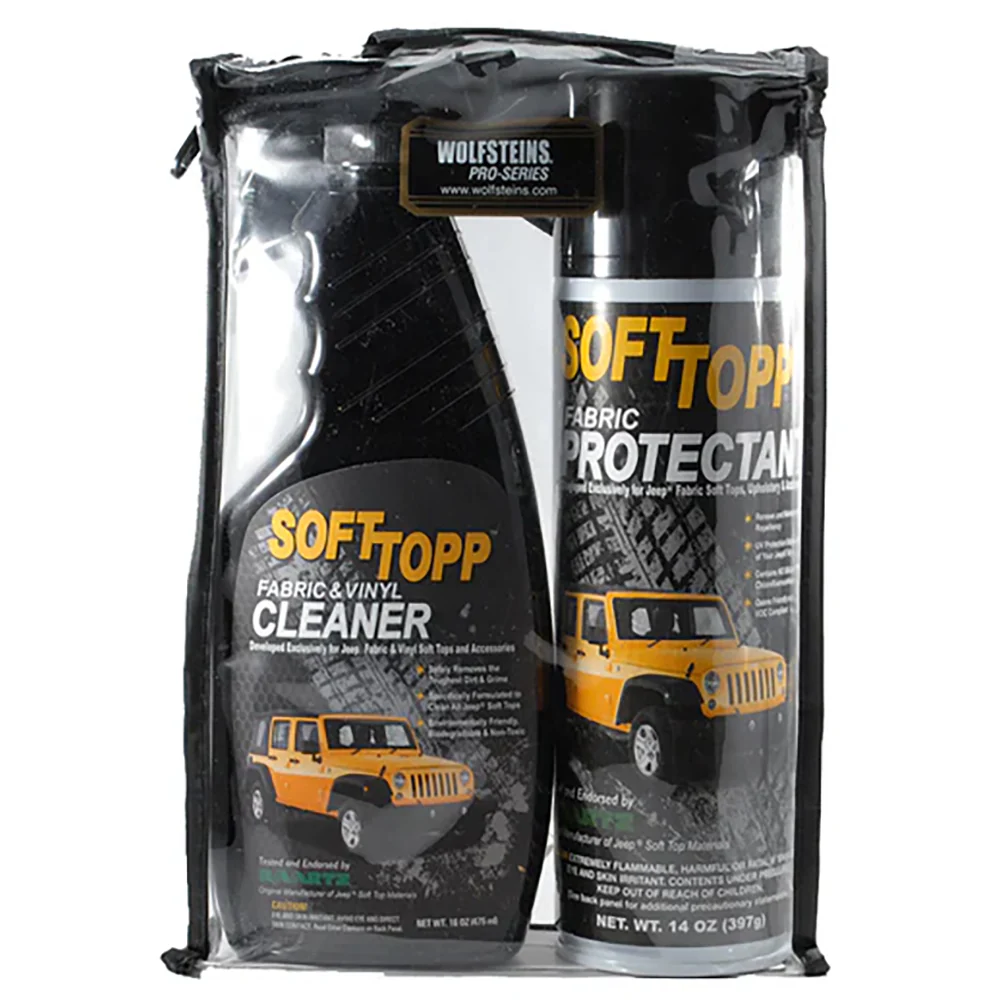 SoftTopp Jeep Fabric Top Cleaner & Protectant Kit - Image 3