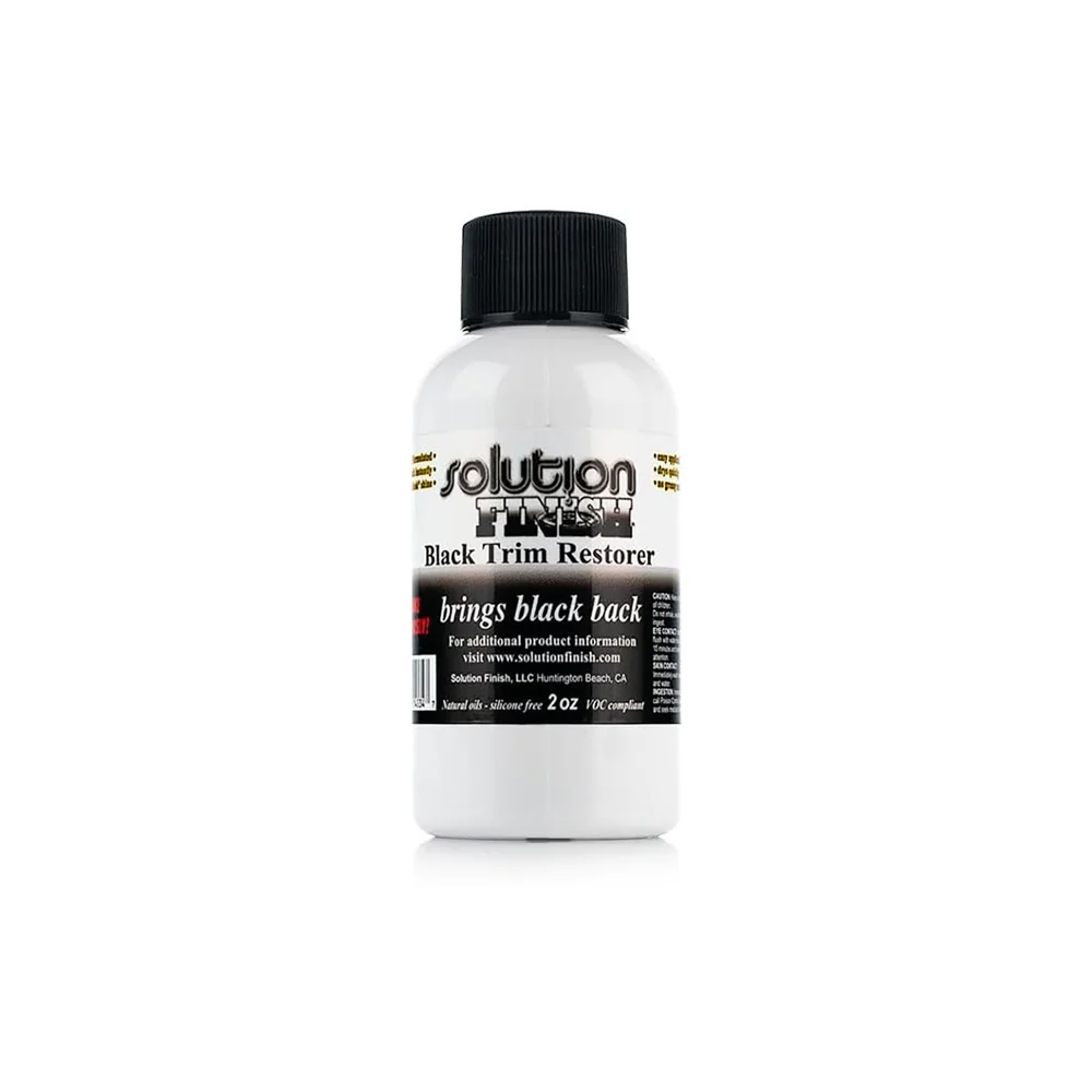 Solution Finish Black Trim Restorer - 2 oz.