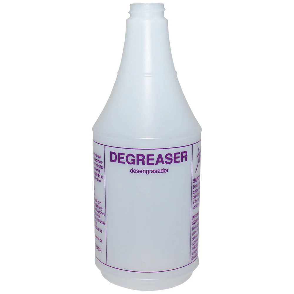Tolco Degreaser Spray Bottle, Natural HDPE, 130110 - 24 oz.